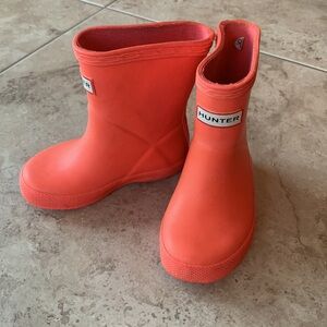 Hunter Rain Boots Baby Toddler Size 4